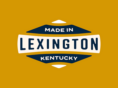 Made in Lex Badge badge kentucky lexington type
