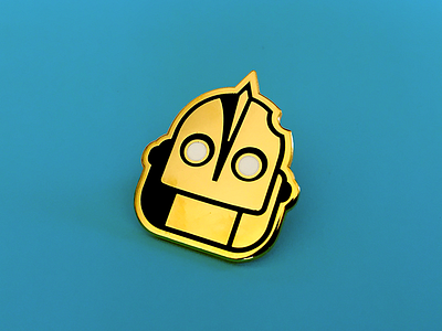 Iron Giant “Superman” Enamel Pin brad bird creative south enamel iron giant pin super team deluxe superman