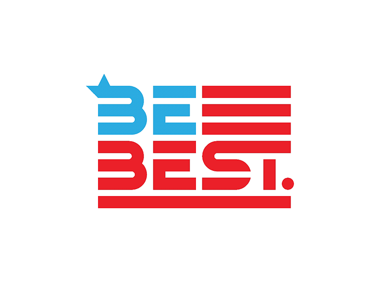 Be Better Than Best america be best flag melania politics principle social media stars stripes trump type washington