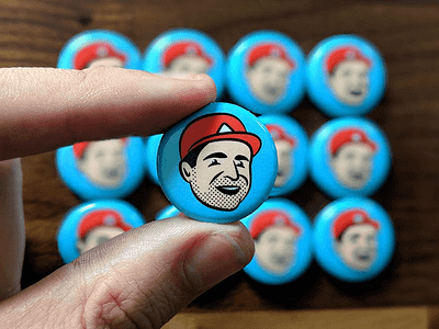 Face buttons  Sticker Mule