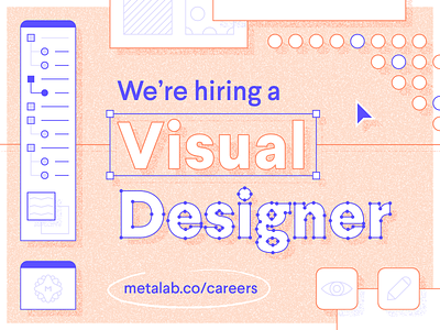 Visual Designer Role designer hiring job marketing metalab role visual web design