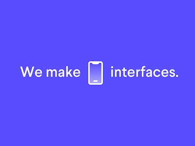 We make interfaces. agency android automotive desktop icons interface iphone metalab mobile motion voice vr