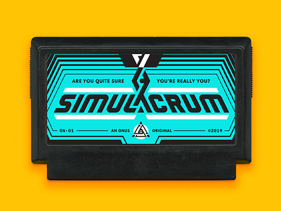 SIMULACRUM — Famicase 2019 cartridge dna famicase famicom game icon illustration rpg type