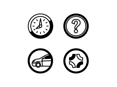What to Expect (gif) car clock gif icon question southland