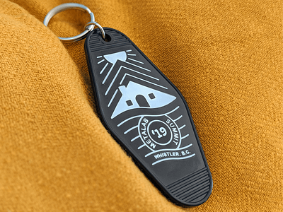 Summit Key Tag british columbia cabin canada key merch metalab print summit swag tag vancouver whistler