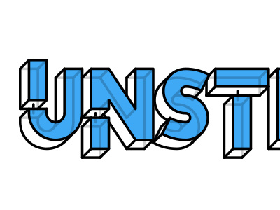 Unst extruded isometric type