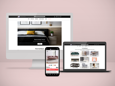 Maynooth Furniture UI/UX Design