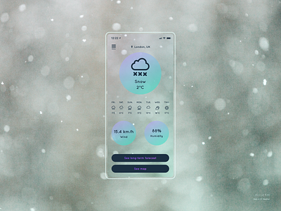 Daily UI #37: Weather