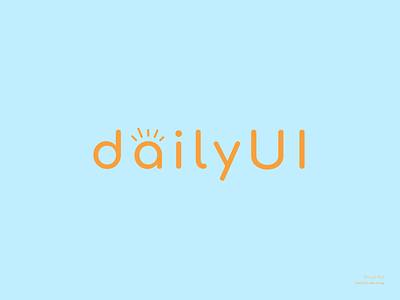 Daily UI #52: Daily UI Logo