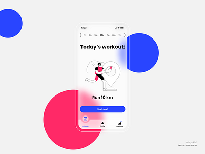 Daily UI #62: Workout of the Day