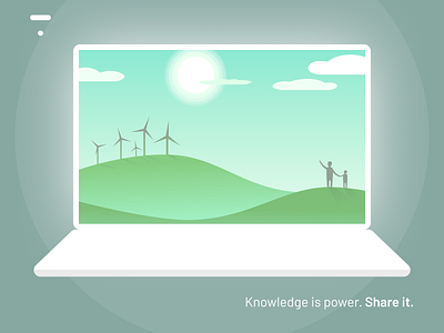 The Thinkific “Knowledge is power. Share it.” challenge
