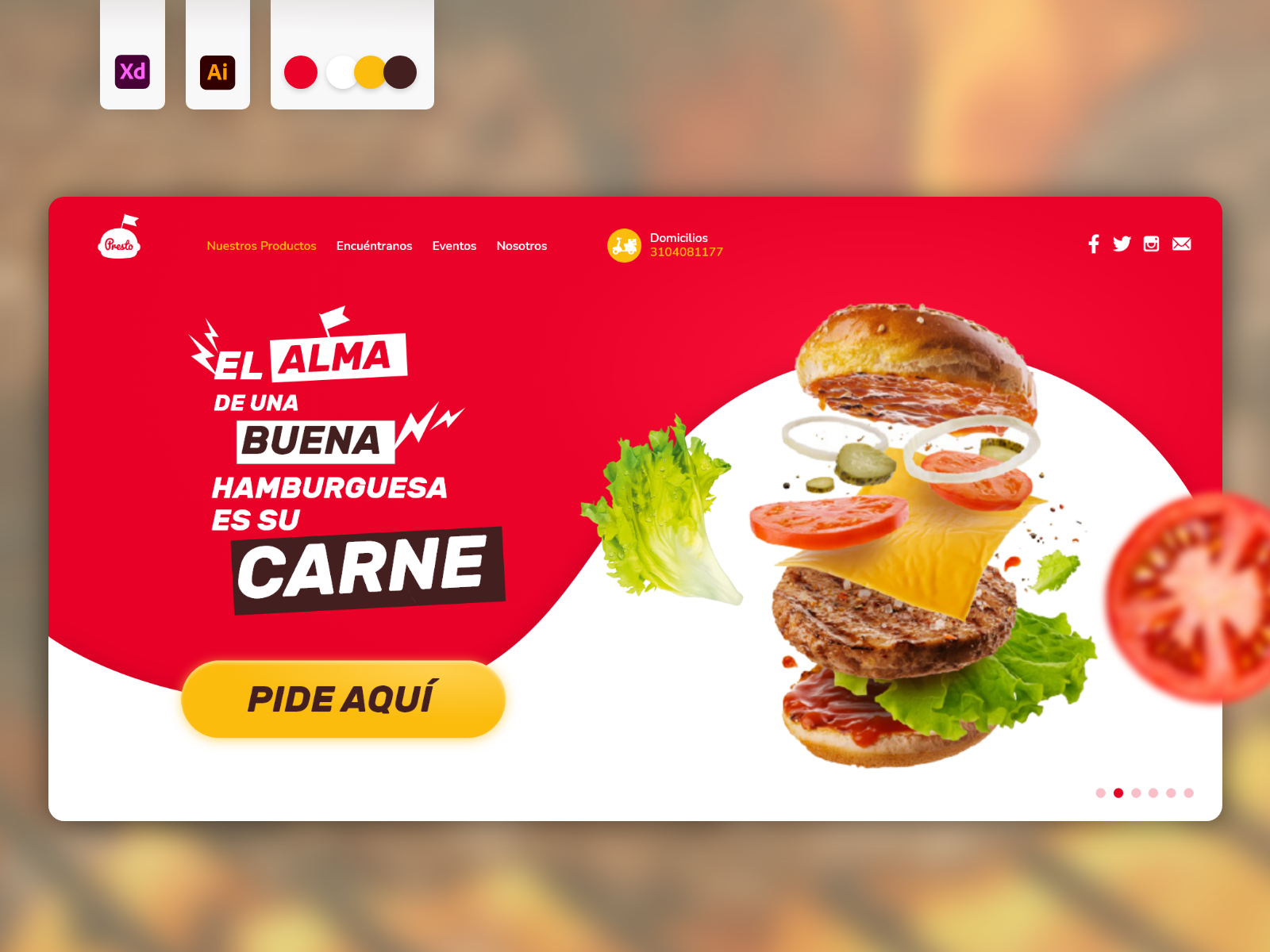 Fast Food Web Design By David Merino On Dribbble fast-food-web-design-by-david-merino-on-dribbble