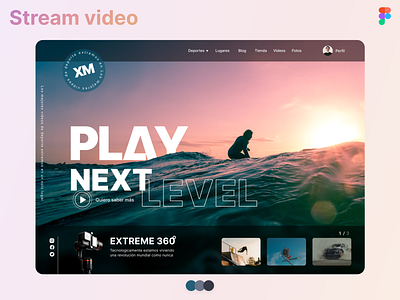 Stream video 📹 branding design graphic design logo ui ux web