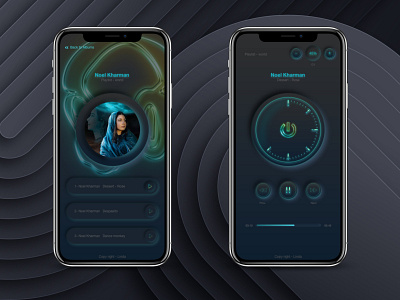 Neon UI UX Design