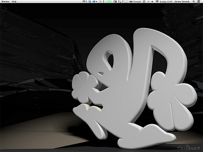 plastikman Throwback 3d c4d desktop wallpaper