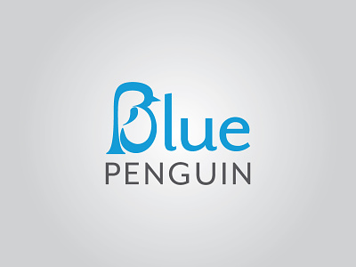 Blue Penguin (full) logo