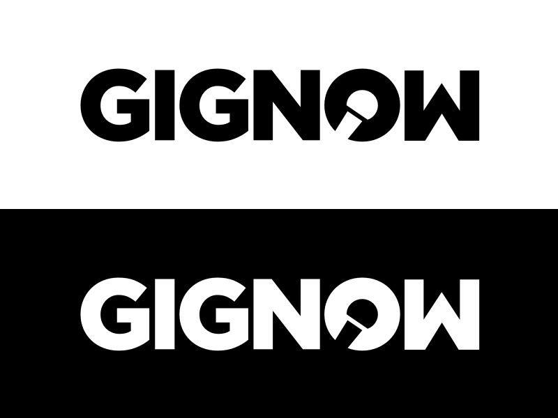 Gig Now Logo music artists brand gotham