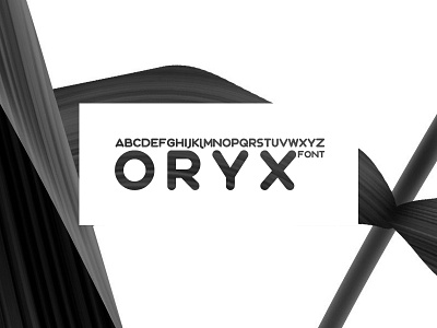 ORYX Font font freefont typo