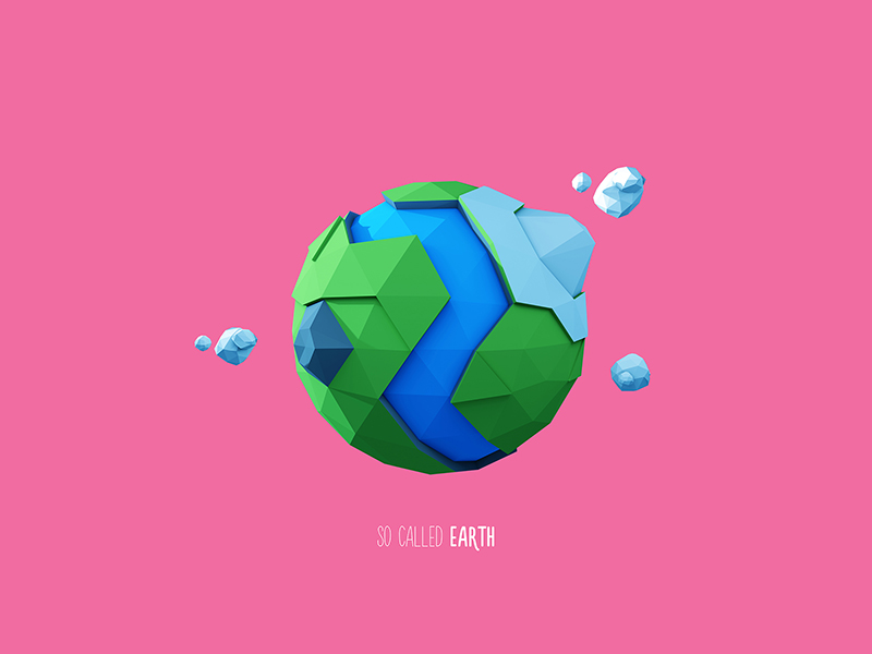 So called EARTH by zarni on Dribbble