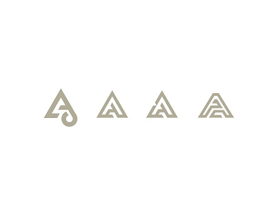 A branding logo typography