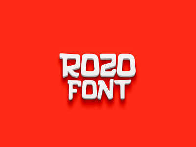 Rozo Font freefont typography