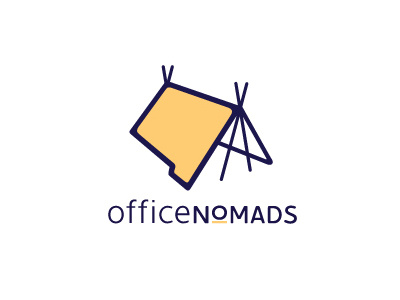 office nomads branding logo