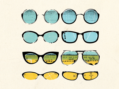 eyewear eyewear glasses perspective retro vintage
