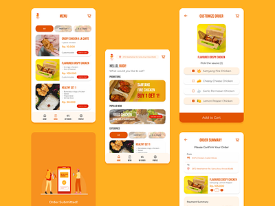 FOOD ORDER MOBILE APP food order mobile app ui ux