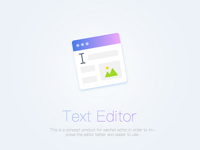 Text Editor Icon White