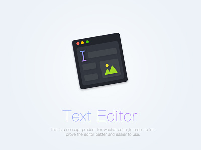 Text Editor Icon Black app icon mac os ui