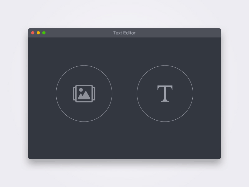 Animation Of Tool Buttons app icon mac os ui