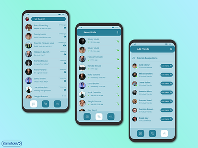LetsTalk app - pt.3 chat chats app chatting app designer iamshour letstalk message messaging app mobile ui ui ui design user interface design