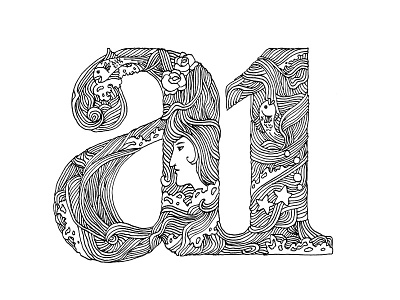 a1 design drawing handlettering illustration logo typography