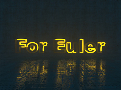 For Euler 3d c4d design lights