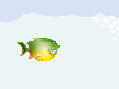 Fish fish logo yu