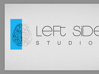 Left Side Studios brain left side logo video