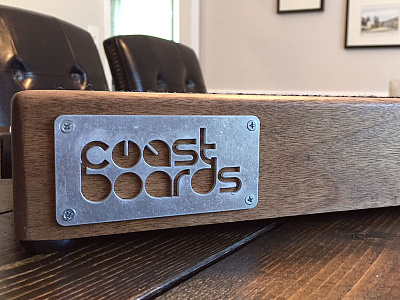 Coastboards logo guitar pedal boards