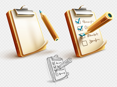 Clipboard with to do list clipboard icon illustration illustrator vector