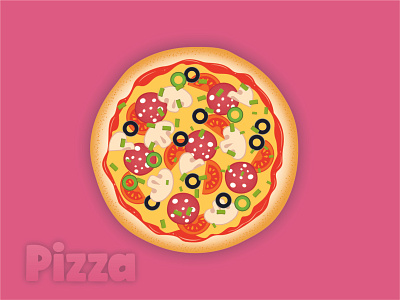 food-pizza-illustration