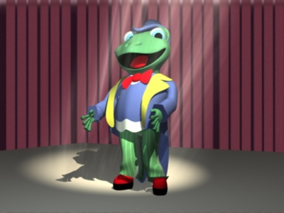frog 3d 3dcharacter character