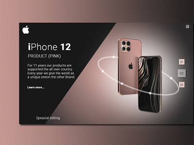 UI for iphone 12 banner graphic illustration iphone mobile mobile ui ui ux