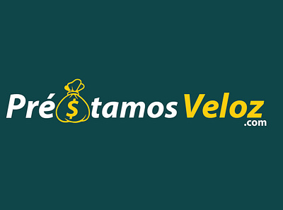 Prestamos Veloz logo branding branding design graphic illustration logo logo design