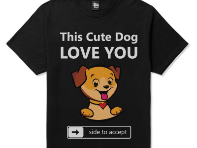 Cute_Dog_t-shirt Design cutedog dog dog lover