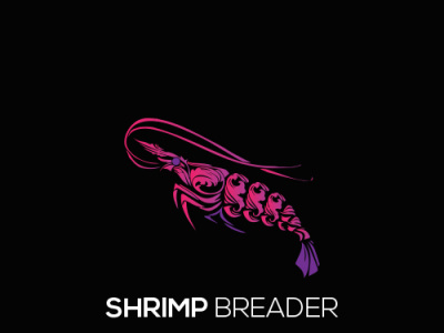Shrimp Vector branding branding design design graphic illustration logo logo design ui ux vector