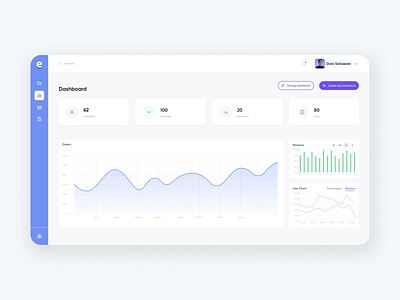 Re Design Dashboard app ui ux