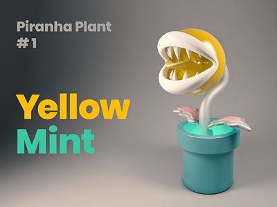 Colors of Nintendo: Piranha Plant