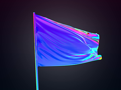 Be Pride no matter what c4d chameleon flag cinema4d dribbble flag flag animation lgbt lgbt flag maxon pride pride month rainbow rainbow flag