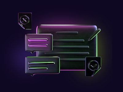 3D icon: discussion