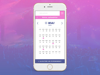Calendrier app app calendar calendrier mobile
