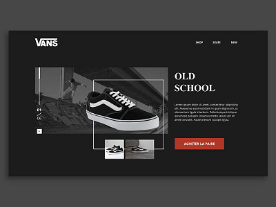 Vans - Concept Landing